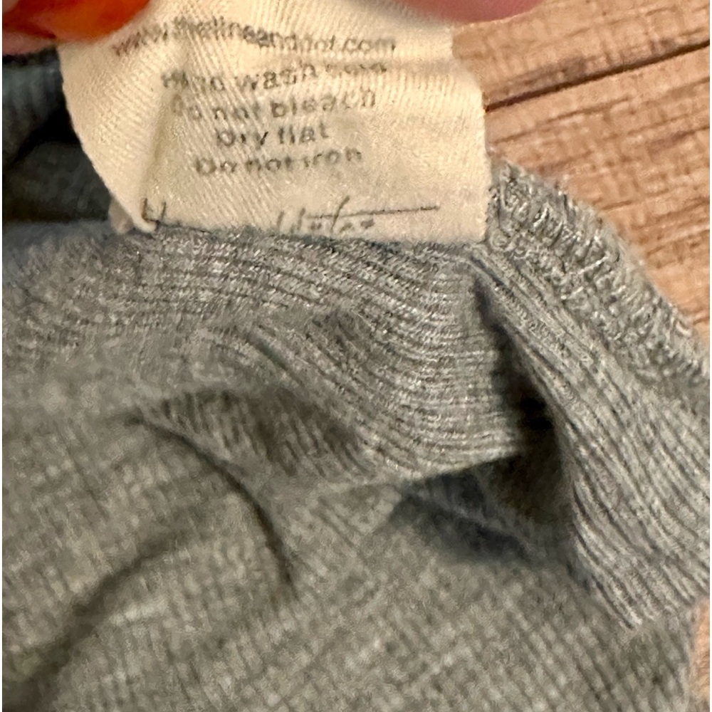 Line & Dot Rib Knit Tank Top Size XS - Picture 5 of 8